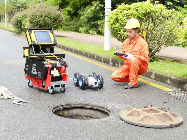 兴文管道机器人检测